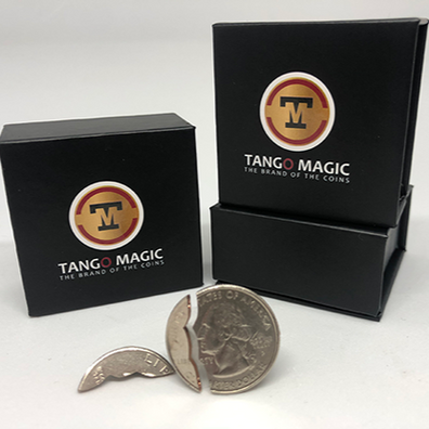 Bite Coin - (US Quarter - Traditional With Extra Piece)(D0047)by Tango - Trick